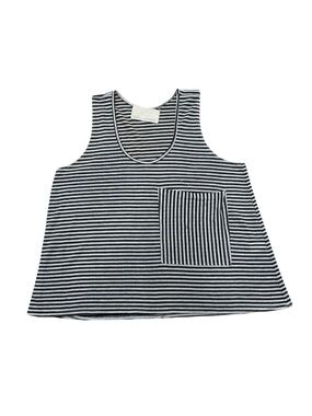 Women’s Rebecca Minkoff Tank Top White Black Cotton 2010s
